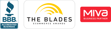 BBB, Blades, Miva logos