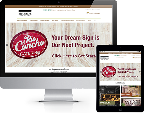 Benchmark Homepage 216digital