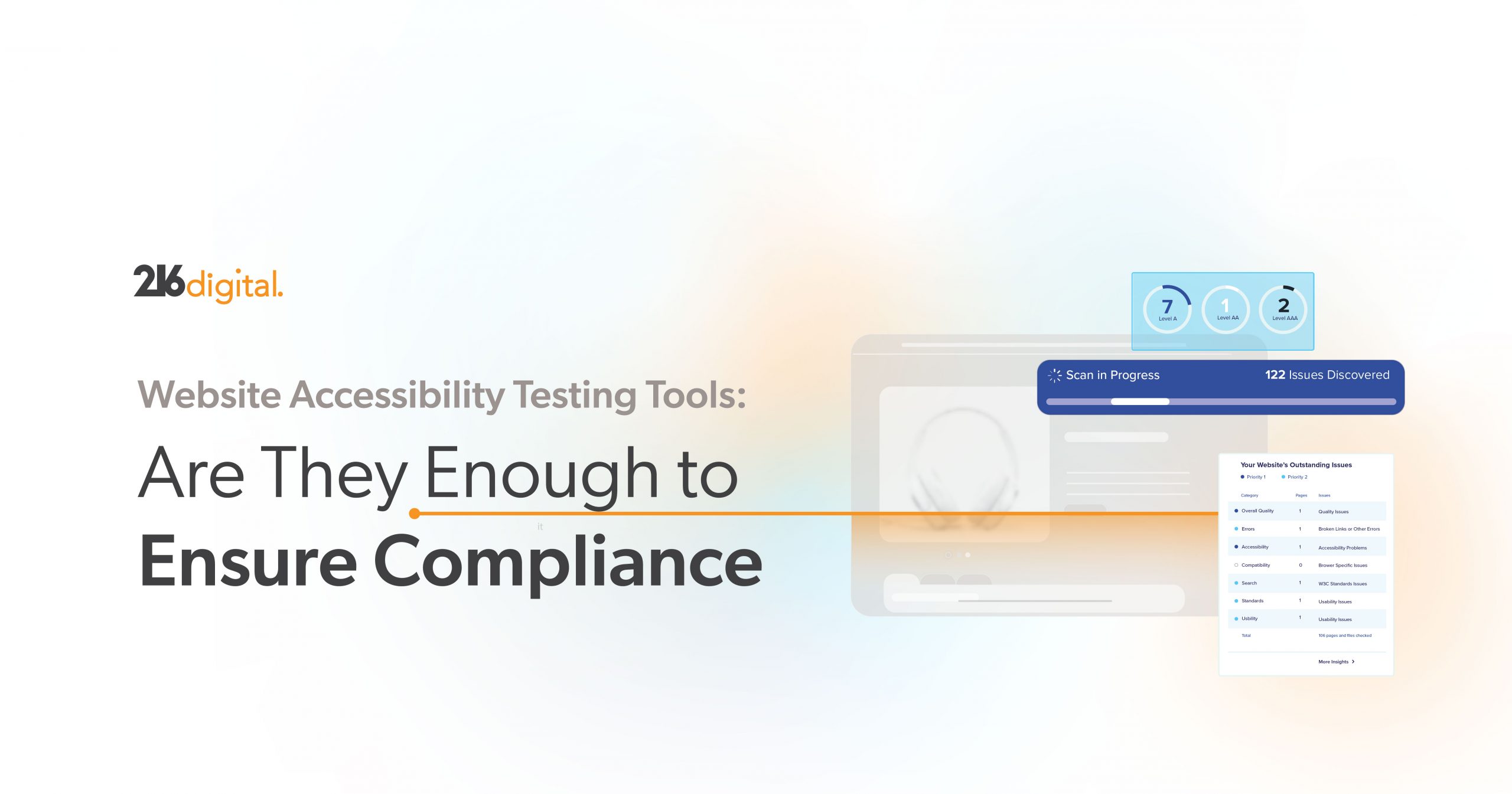 Are Web Accessibility Testing Tools Enough to Ensure Compliance  