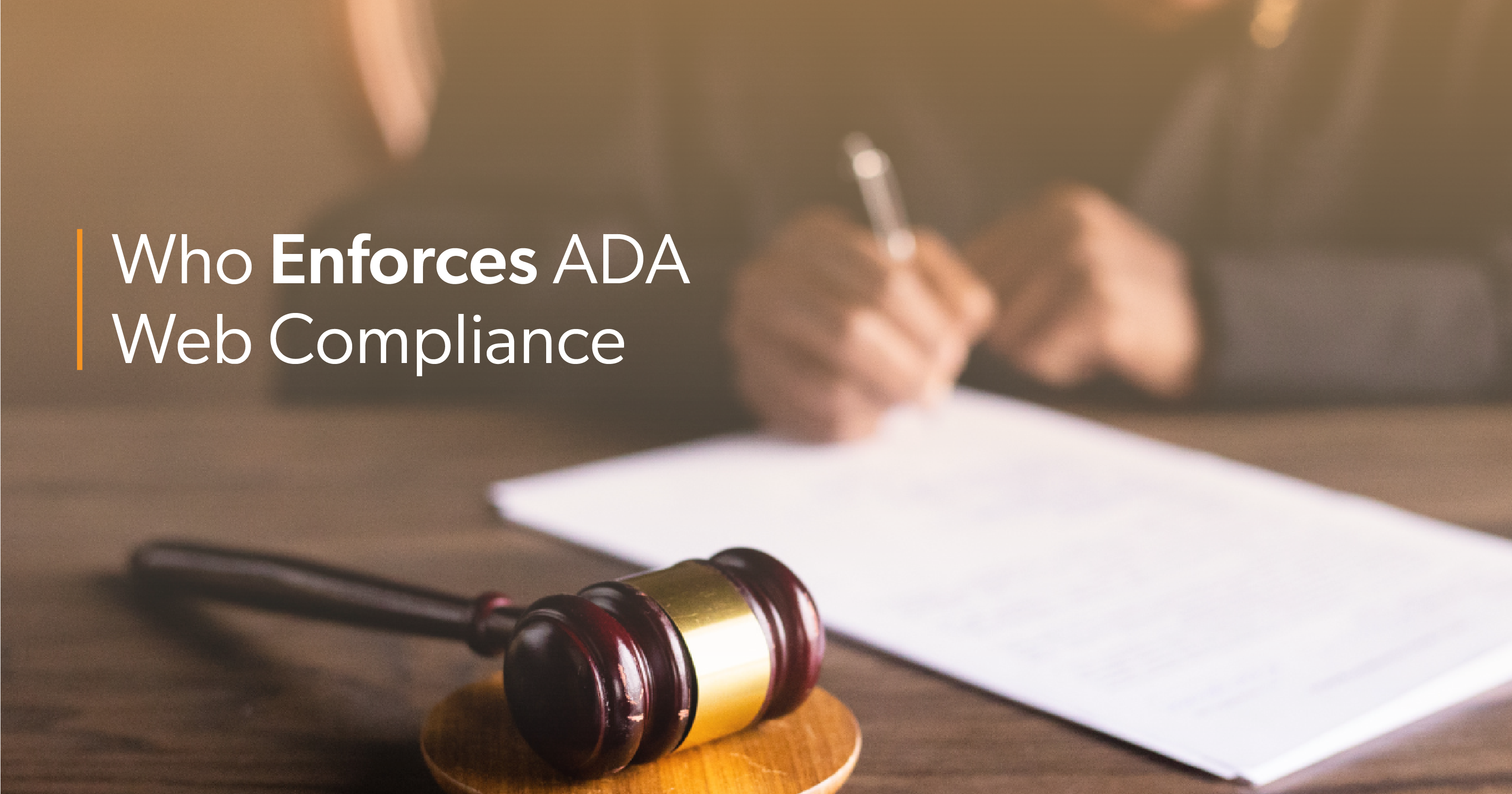 Who Enforces ADA Web Compliance
