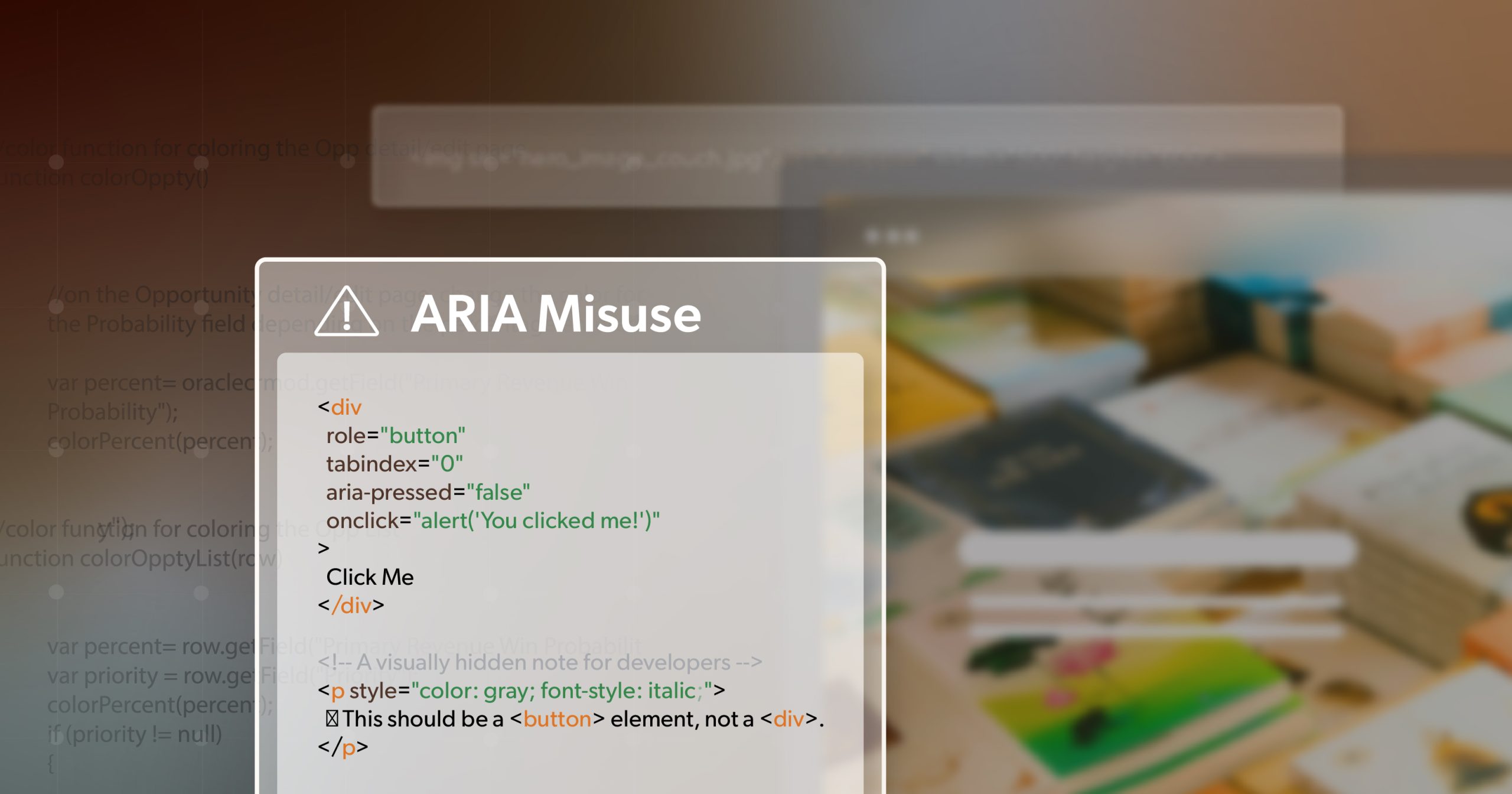 Why ARIA Alone Won’t Fix Your Website’s Accessibility