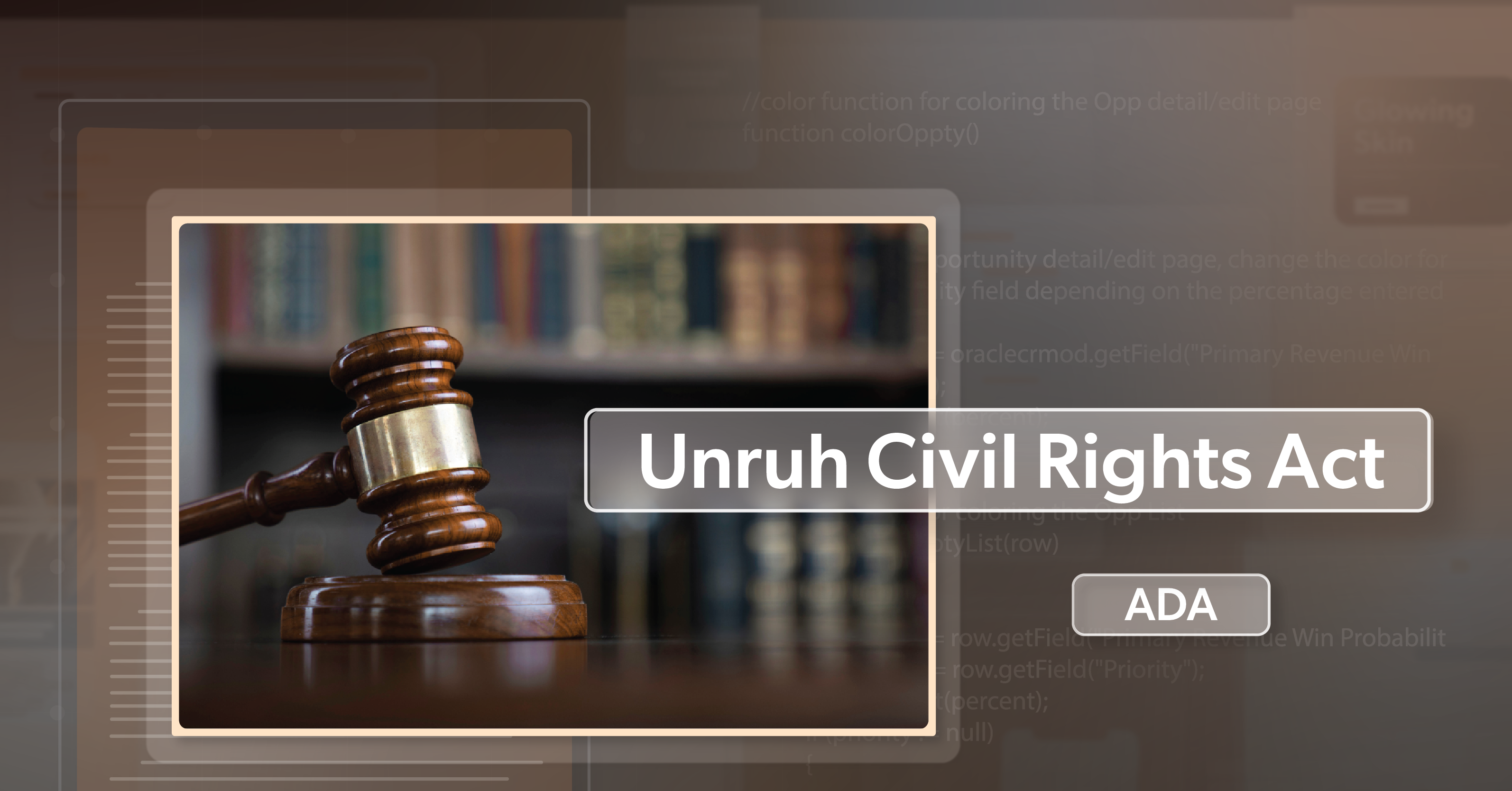 ADA and Unruh Act: The Recipe for Huge Settlements